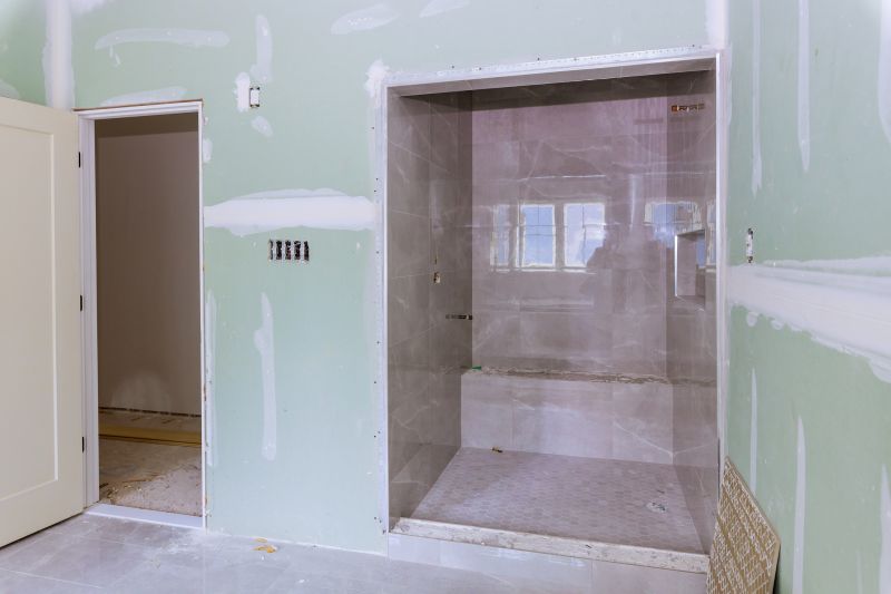 Walk-In Shower with Tile Details